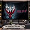 Poland Personalized Tapestry Support Custom Name, Wall Art Home Decoration