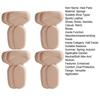 Yousheng 4 Pairs Heel Pads for Shoes Heel Inserts for Women Heel Grips Reusable Heel Protectors Skin-Friendly Heel Cushion Liners Prevent