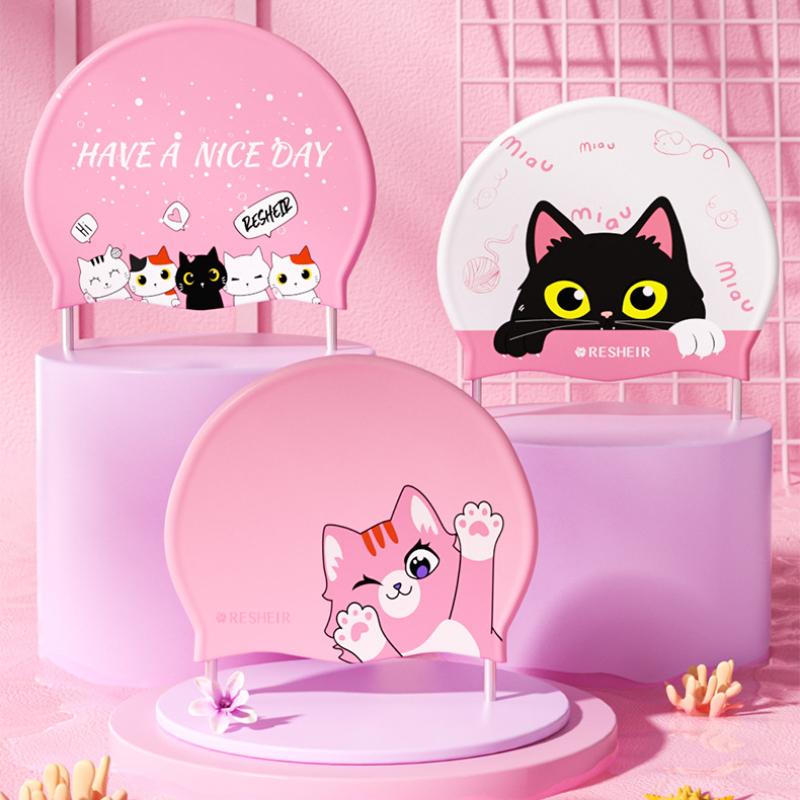 Шапочки для плавания с героями мультфильмов, водонепроницаемые, милые детские шапочки для плавания для мальчиков и девочек, защита ушей, шапочки для плавания, аксессуары для бассейна