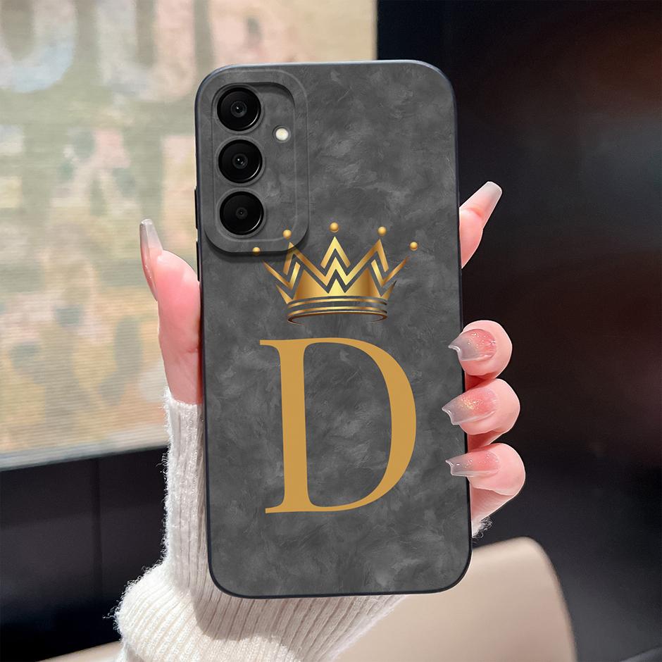 Case For Samsung Galaxy A25 A26 A36 A56 5G Cute Cartoon Panda 26 Letters Silicone Cover For SamsungA36 A56 GalaxyA25 A26 Fandas