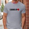 Футболка Elbows Up Canada для мужчин и женщин, ретро-мода, графические топы, футболки с коротким рукавом, женская одежда унисекс, гордый канадский подарок