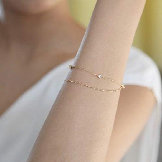 10K Yellow Gold Bracelet 111636133002 4℃ (4℃) (YG)