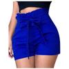 Women's Fashion Shorts Summer Sexy Pocket  Wide Leg Casual Shorts