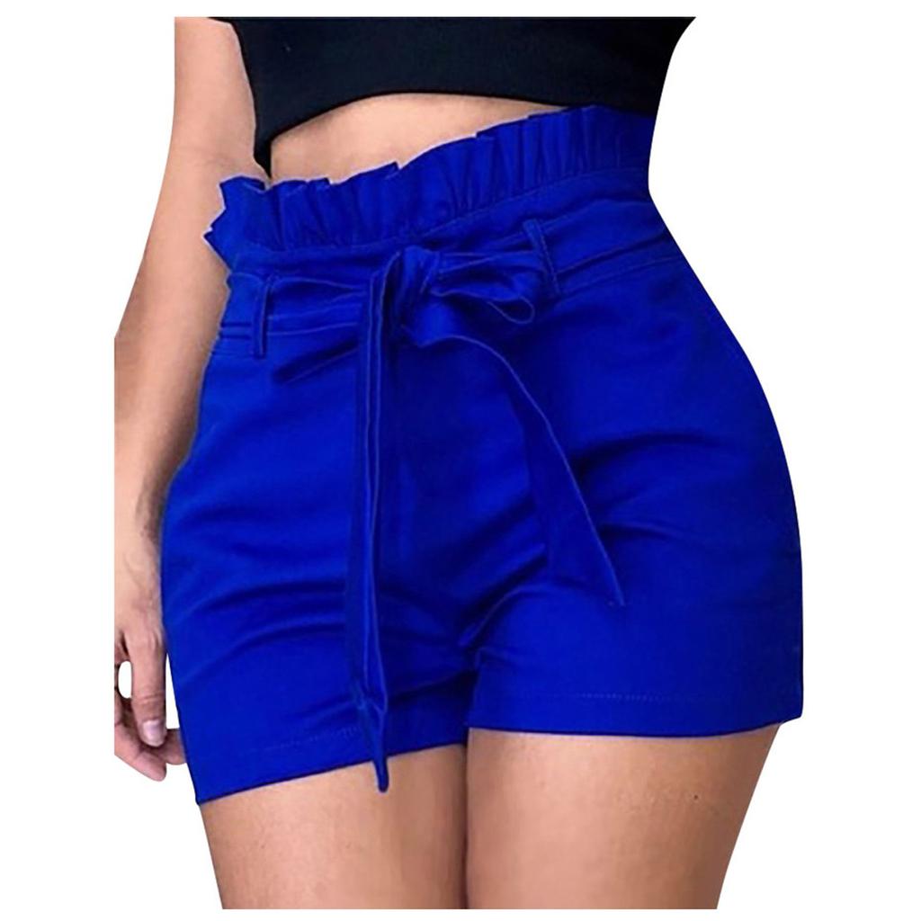 Women's Fashion Shorts Summer Sexy Pocket Wide Leg Casual Shorts