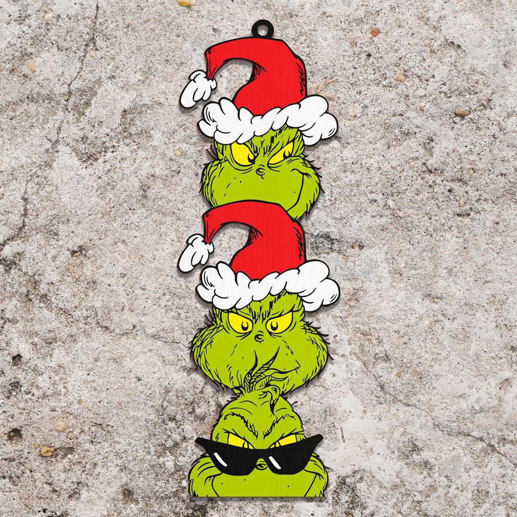 Christmas Decoration Door Sign Decoration Wooden Signs, Home Walls, Holiday Wooden Pendants, Wooden Hanging Boards