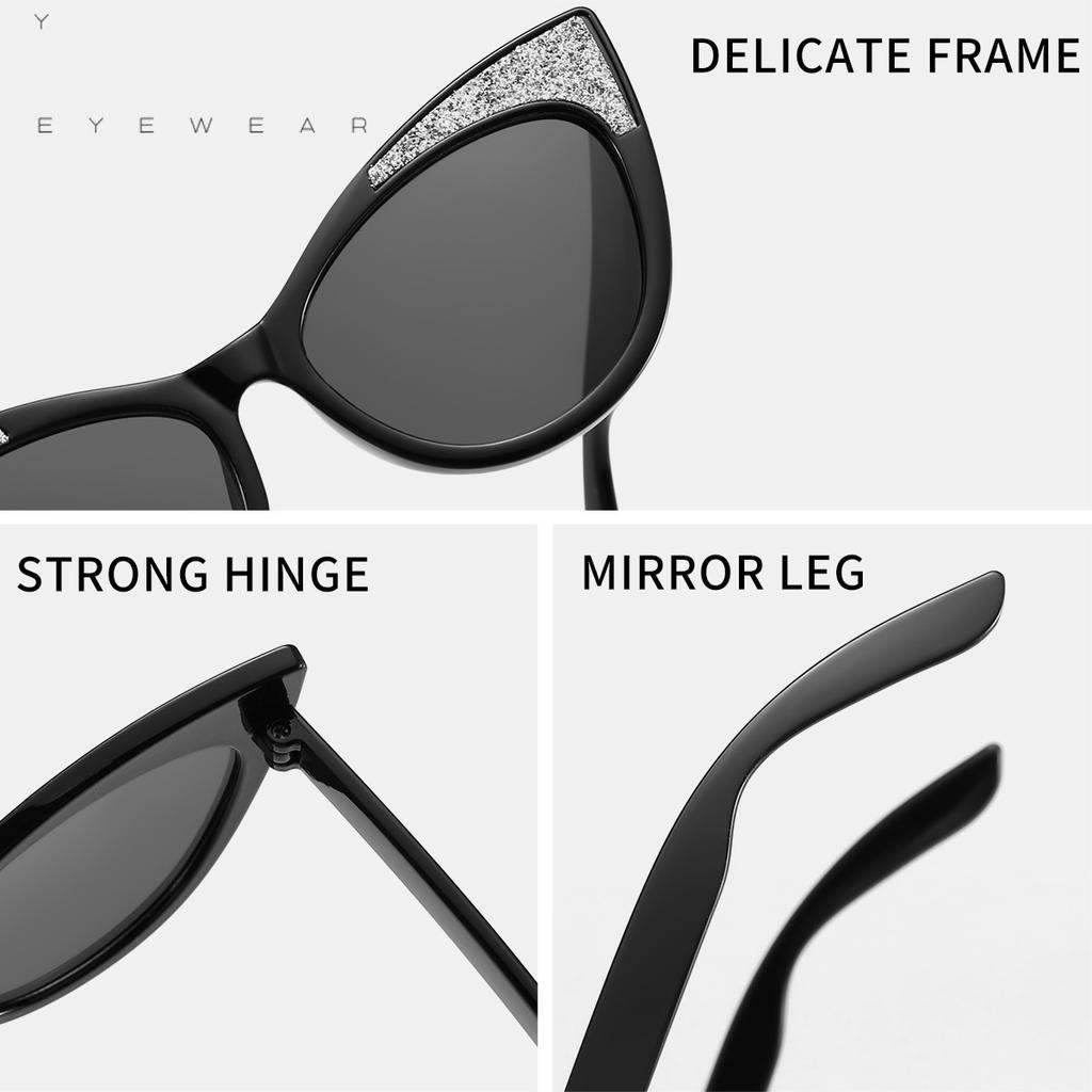 Прекрасные детские солнцезащитные очки «кошачий глаз» с блестящим бантиком, модные детские очки для девочек и мальчиков.