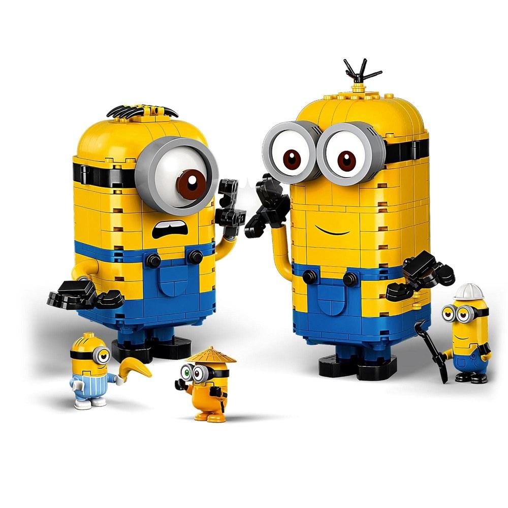 Конструктор LEGO Миньоны Миньоны и Секретная База Игрушечные Кубики Подарочный Дом 75551 для Детей Мальчиков и Девочек от 8 лет и Старше