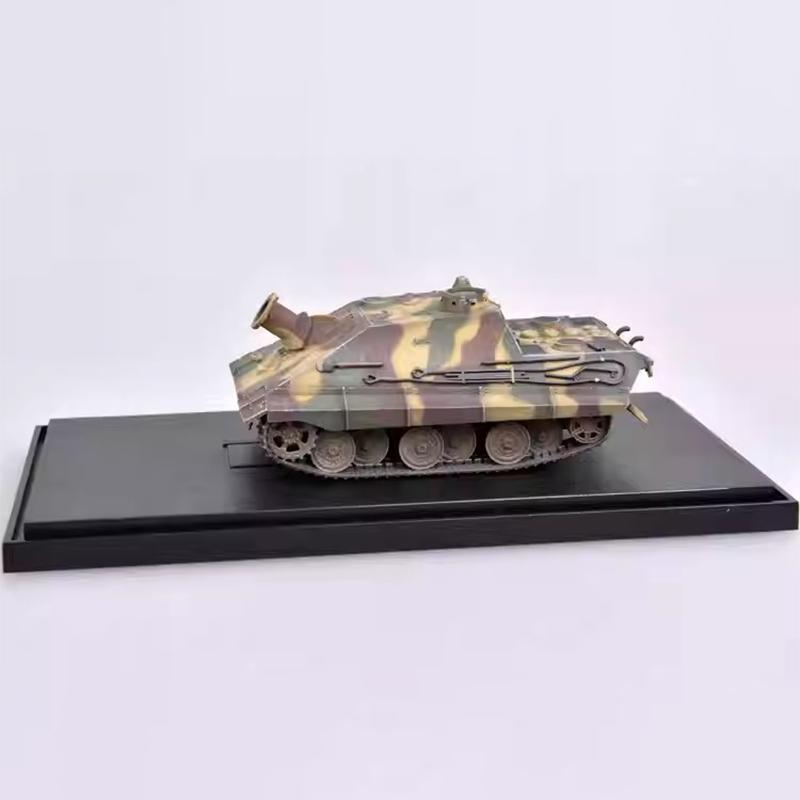 Original 1:72 Scale Assault Tiger E50 Simulation Plastic Tank Model Collection Decoration Toy Gift Souvenir Display