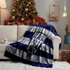 Bromwich Albion  Throws Blanket Flannel Blankets Plush for Couch Bed Gifts for Men Women Travel picnic blanket Christmas fan gifts