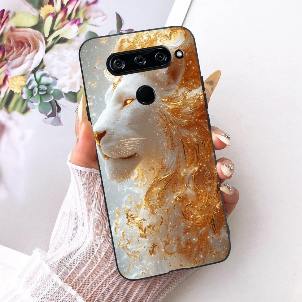Чехол для телефона для LG V40 ThinQ Чехол Эстетичный Милый Модный Забавный Расписной Корпус для LG V40 ThinQ V405 LM-V405 LM-V409N