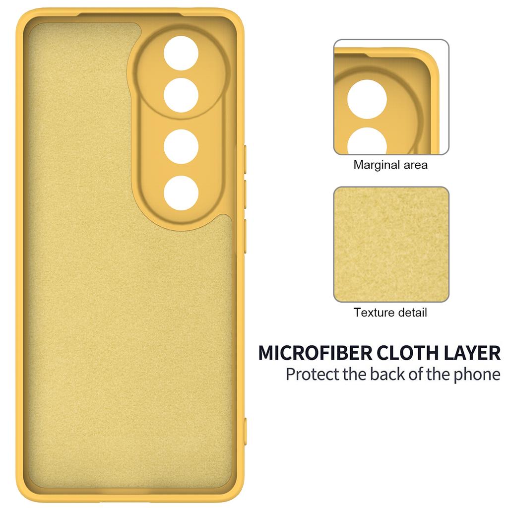 For vivo V40 5G/S19 Pro 5G Case Liquid Silicone Mobile Phone Cover with Strap