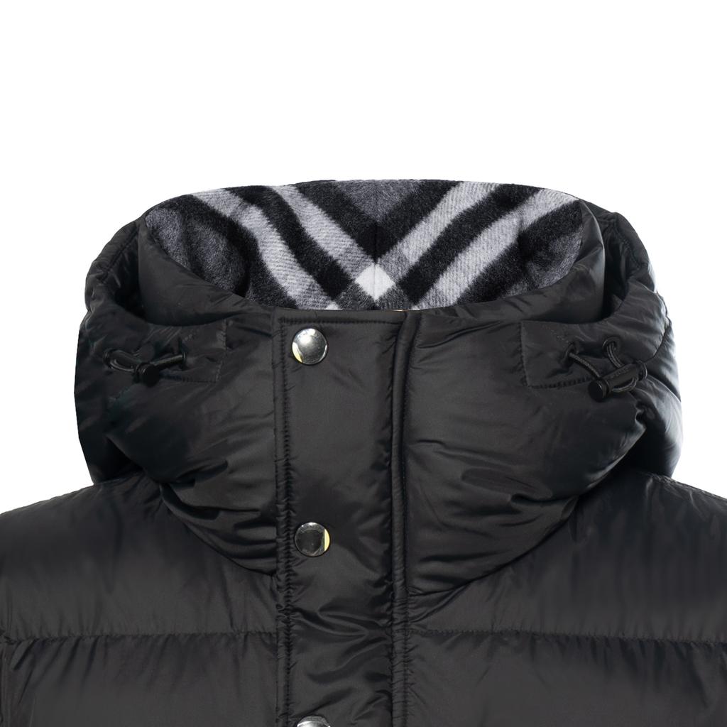Burberry Мужская пуховая куртка черная 81052221