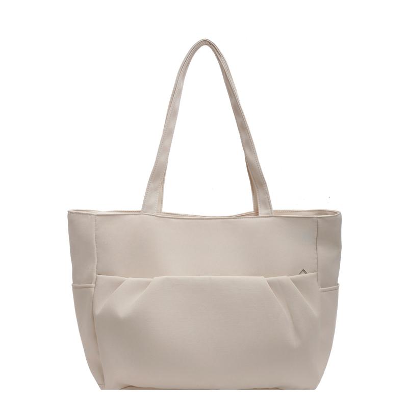 Холщовая сумка женская сумка через плечо большая вместительная сумка для поездок на работу однотонная сумка