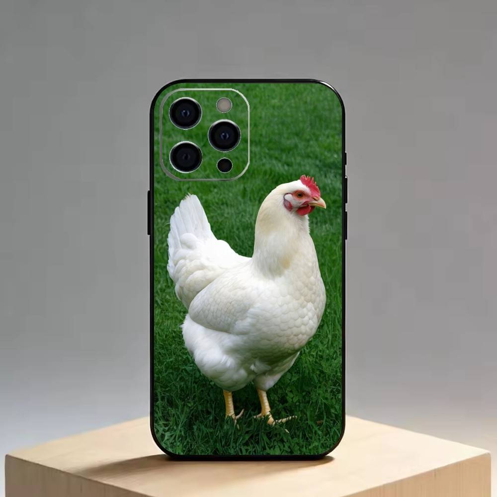 Chicken222 Phone Case Silicone Soft For IPhone 17 16 15 14 13 12 11 X XR Plus Pro Max Plus