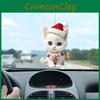 Acrylic Car Accessories Cartoon Cat Pendant Festive Vehicle Decoration Supplies