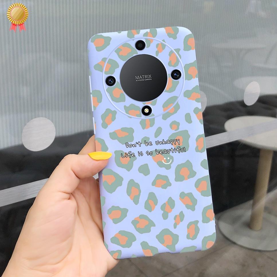 Luxury Case For Honor X9a Soft TPU Capa COOL New Cute Animal Painted Back Coque For Honor X9a X8A X7A 9XA 8XA 7XA  Bumper Bags