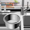 Swan Stainless Steel Hangable Sink Drain Rack - Punch-Free Dry/Wet Separation Basket