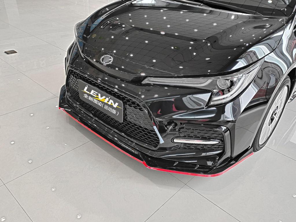 Комплект переднего сплиттера для Toyota Levin 2021 года: Передний сплиттер, задний спойлер, боковые юбки для Corolla XSE