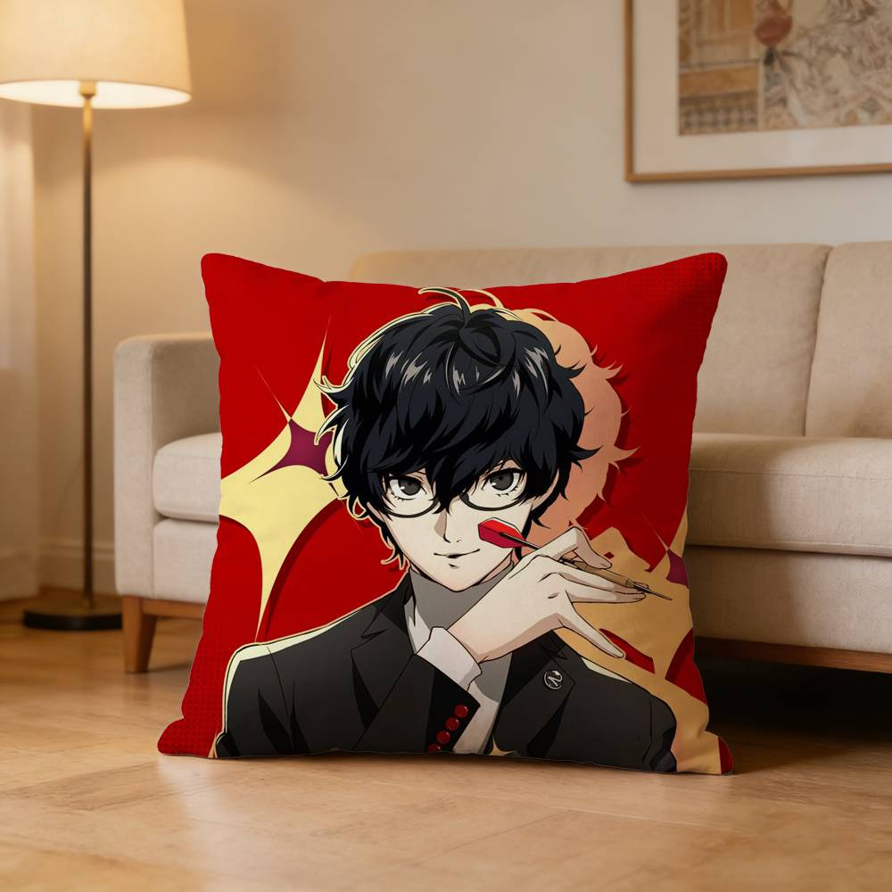 THE DAY BBREAKERS P Ryuji Anne Yusuke Makoto Pillow Case for Sofa Living Room Home office Decor Protective Cover