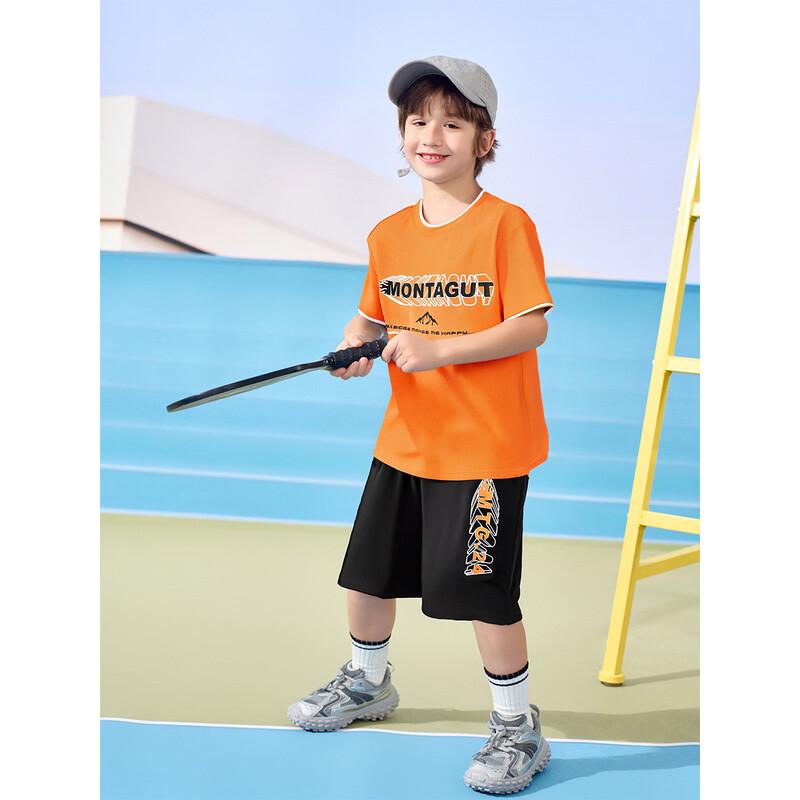 Комплект из футболки и шорт Montagu Kids Colorblock