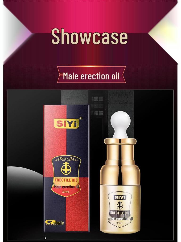 Siyi Gold Edition Масло для эрекции для мужчин 30 мл - Массажное масло длительного действия для пар