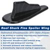 Universal EVO-Style ABS Roof Shark Fins Spoiler Wing Kit Vortex Generator 10pc Car Accessories