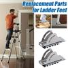 Запчасти для алюминиевых лестниц, лестница для инструментов, противоскользящие ножки, накладки для обуви, комплект обуви, противоскользящие ножки