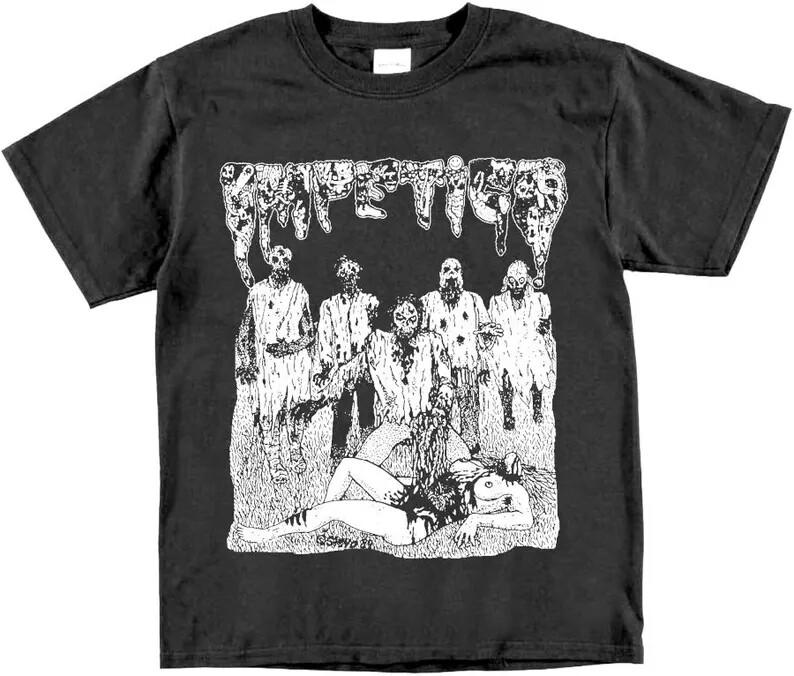 Impetigo Grindcore T Shirt Death Metal Vintage Dead Infection Macabre Lividity