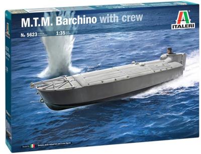 PLATZ Italeri Масштабная модель итальянского бомбардировщика типа MTM времен Второй мировой войны с 2 членами экипажа, пластиковый набор IT5623 1/35 Фигурки, (Корабль)