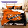 Name Custom FC Volendam Pattern Bedding Set Quilt Cover Pillowcase Home Decor Gift (1 * duvet cover + 2 * pillowcase, without core)