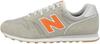 New Balance 373v2 Sneakers Grey Oak with Orange