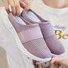Cloth Shoes Spring And Summer Women'S Shoes Breathable Half-Drag Single Shoes Casual Shoes Women