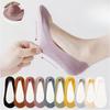 Female Summer Thin Non Slip Not To Drop Heel Shallow Mouth Invisible Ice Silk Boat Socks