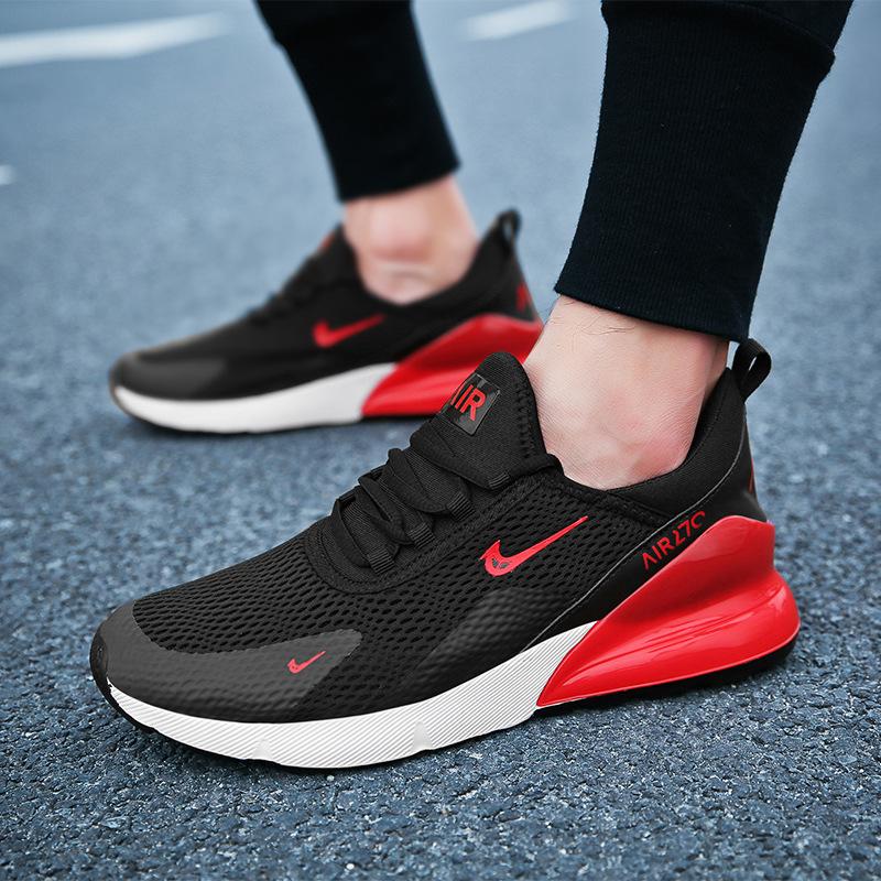 Мужская обувь Студенческие кроссовки с воздушной подушкой Мужские кроссовки Сетчатая дышащая обувь Мужская модная обувь 270 мужская обувь