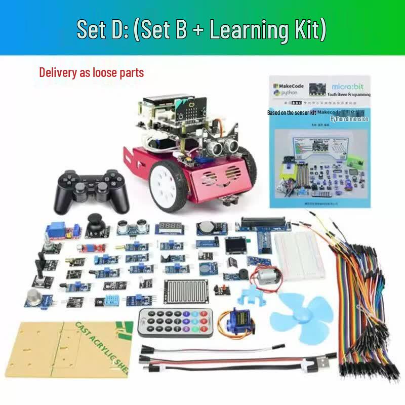 CreateBlock micro:bit V2 Умный автомобильный комплект