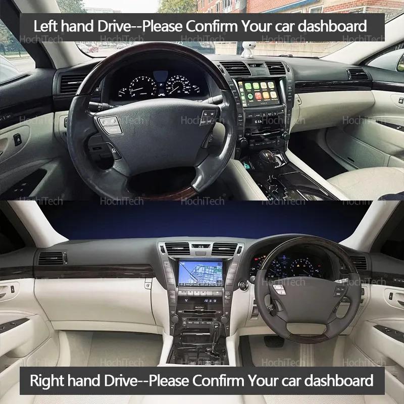 Dashboard Cover Protective Pad Car Dash Board Sunshade Anto-UV Carpet For Lexus LS460 LS460L LS600L LS460H LS600H 2006-2011