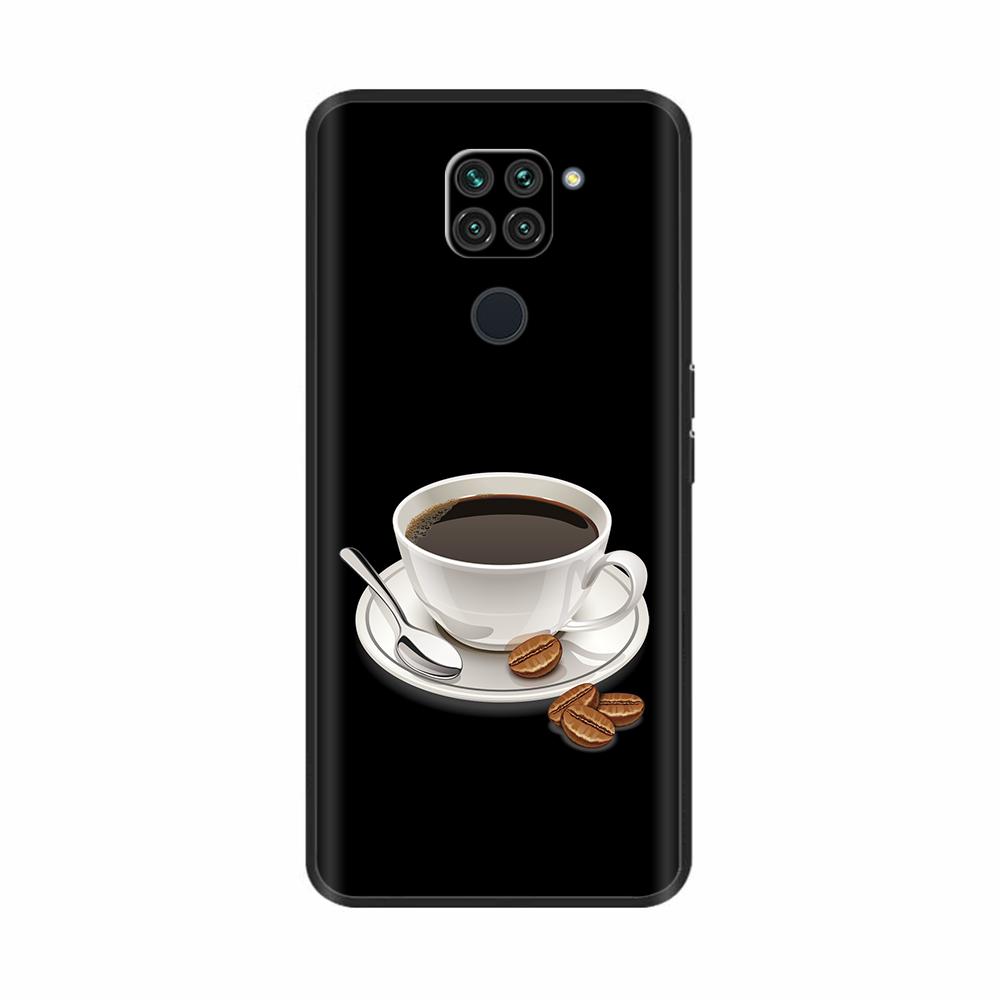 Чехол Для Xiaomi Redmi Note 9 Чехол Мягкая Черная Силиконовая Задняя Крышка Для Redmi Note9 Чехол Redmi Note 9 Чехол Funda Coque Бампер Оболочка