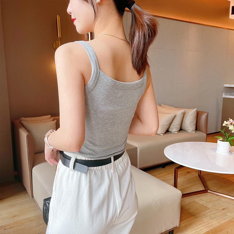 Жилет с подтяжками для женщин на лето, новый, противоослепляющий, защита от света, против груди и нижнего топа