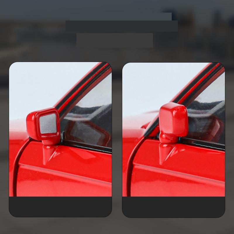 AAAOO1 1/24 BMW M3 E30 Модель Игрушечной Машинки Литая Металлическая Машинка Миниатюра С Инерционным Механизмом Звук Свет Двери Открываются Коллекция Подарок Для Мальчика Ребенка