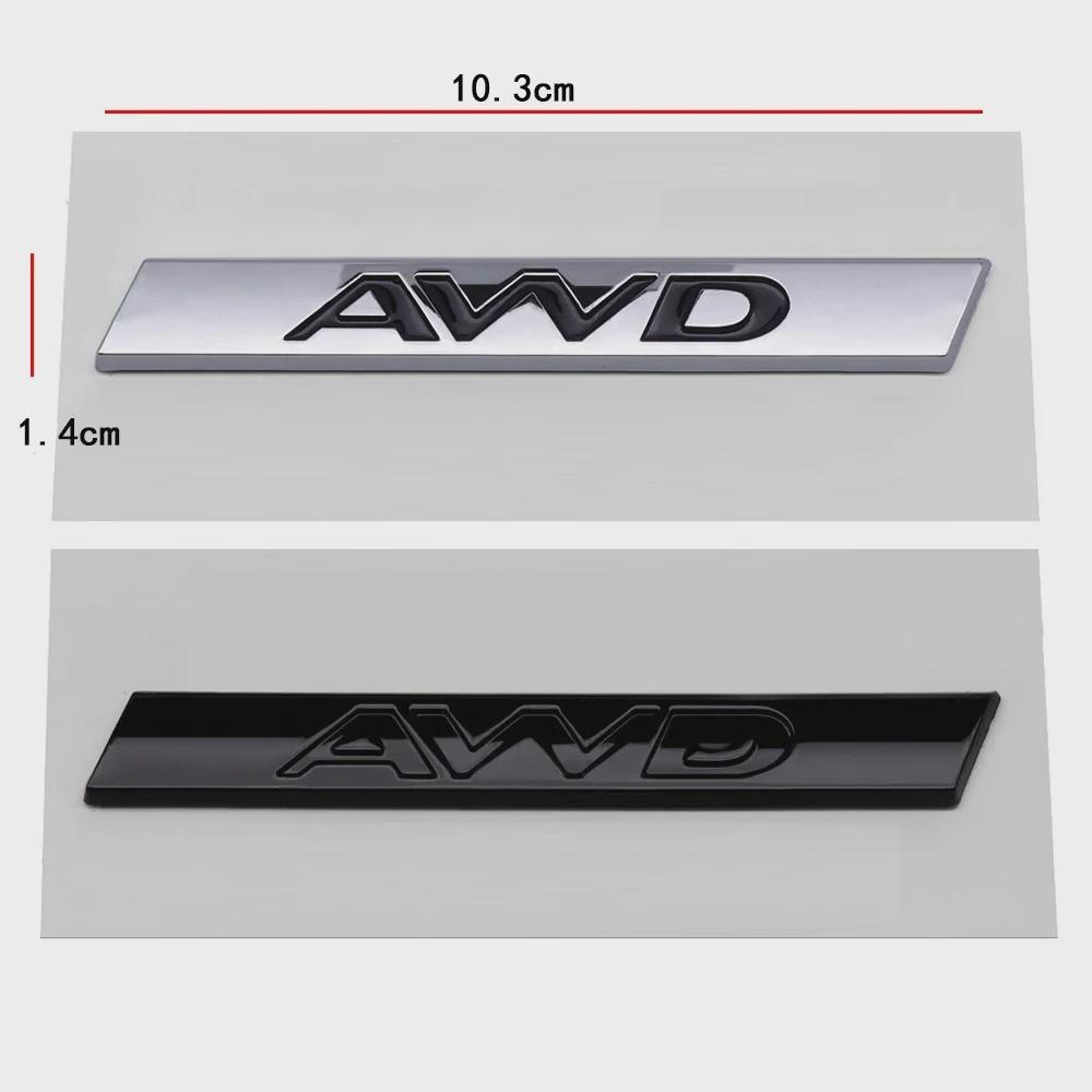 Металлический логотип AWD наклейка на задний багажник автомобиля эмблема наклейка на кузов аксессуары для XEL XFL XJL XF XJ F-PACE XKR XFR FTYPESVR