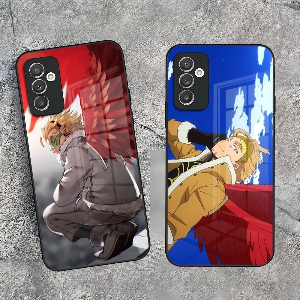 My Hero Academia Hawks Phone Case for Samsung A15 A25 A35 A55 A14 A24 A34 A54 A13 A23 A33 A53 A12 A22 A32 A52 A11 A05 Cover