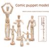 Boyixuan Flexible Wooden Art Model for Sketching and Comics