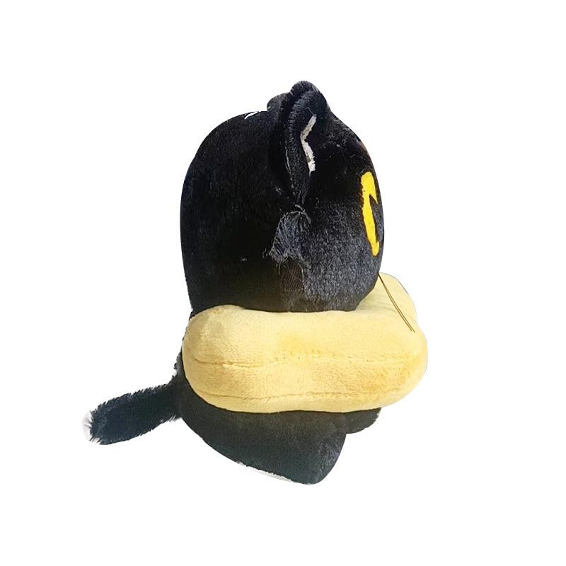 New Trendy Toy Ralph and Bella Donut Gray Cat Cute Plush Doll Home Decoration