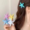 New Summer Beach Vacation Shell Starfish Hair Clips Hairpins Sweet Side Clp Barrettes For Girls Korean Ornament Hair Accessories