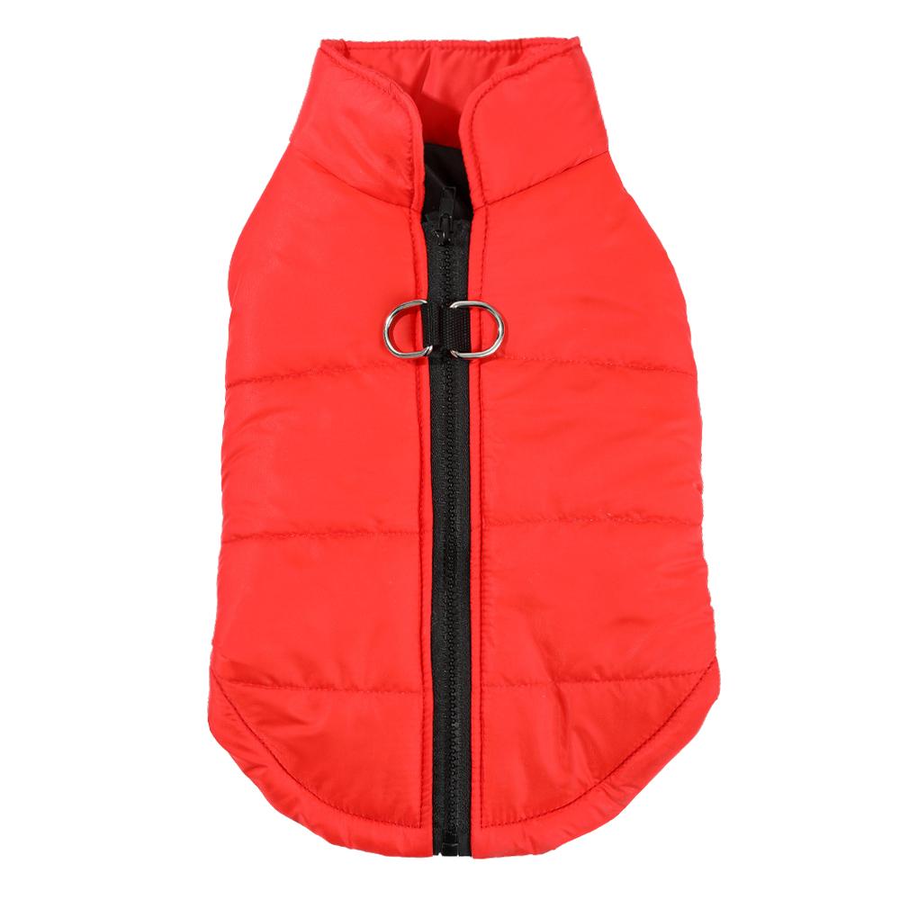 Осенне-зимняя куртка для собак средних и маленьких пород, ветрозащитная, с D-образным кольцом, пальто для домашних животных, одежда для французских бульдогов и шнауцеров