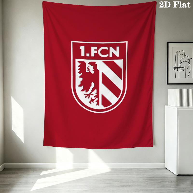 1 FC Nürnberg Wall Tapestry Aesthetic Wall Hanging Printed Fabric Blanket Decorative Tapestries for Bedroom Living Room Home Decor