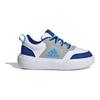 Adidas Park St Anti Kick And Abrasion Resistant Low Top Kids' Skateboarding Shoes Blue White Gray Sneakers ID7930