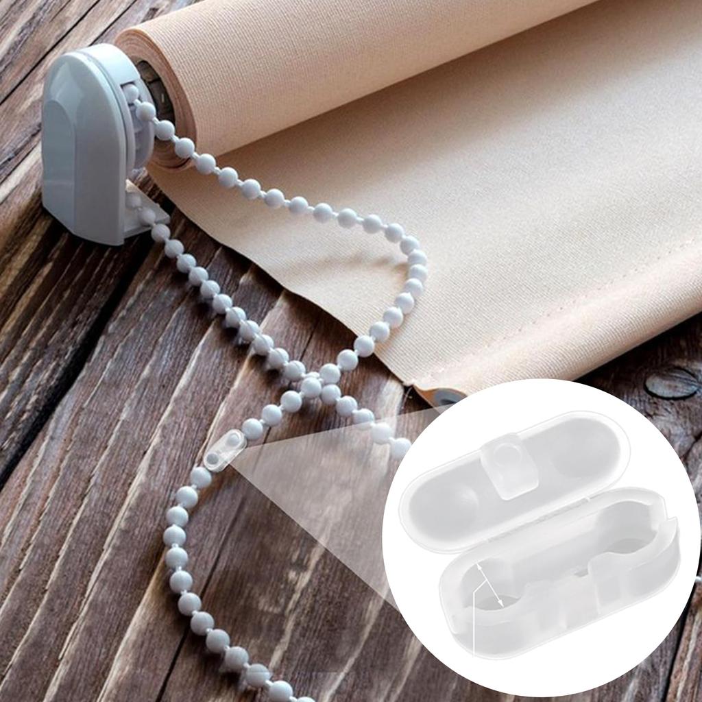 30/300 шт. Прозрачные стопоры для шариковой цепочки для вертикальных жалюзи, регулируемые зажимы для цепочки шторы, запасные части