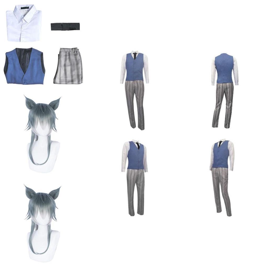 Изысканный аниме костюм для косплея Beastars Легоси с идеальными швами для взрослых