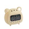 Cartoon student children cute night light household charging electronic clock digital display alarm clock for junior high school students